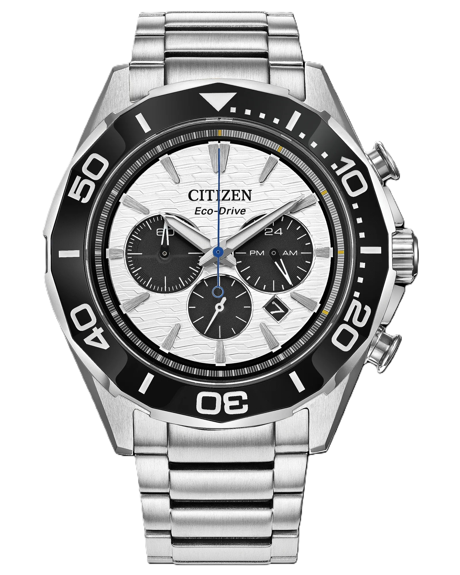 Men's Stainless Steel Chronograph Watch