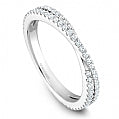 Women's 14K White Gold Diamond Prong Set Band