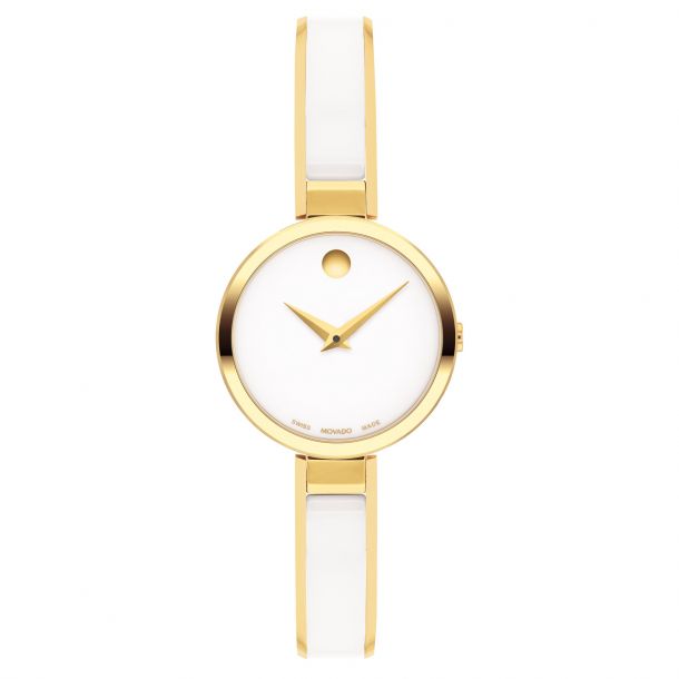 Women's Yellow Stainless Steel Dress Watch