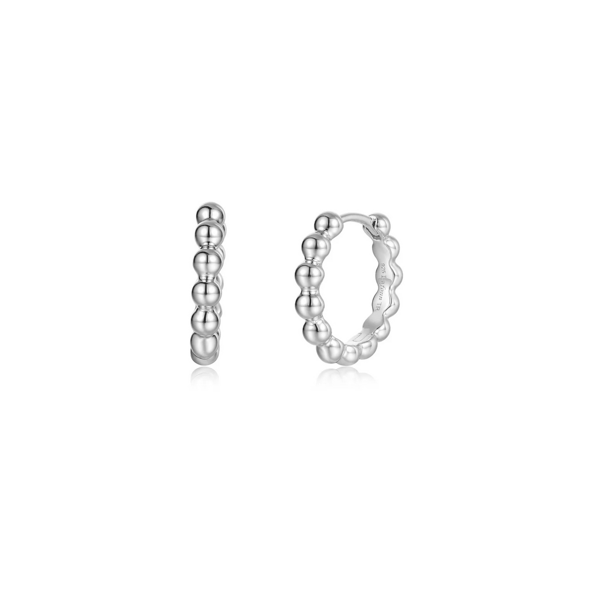 Sterling Silver Huggie Earrings
