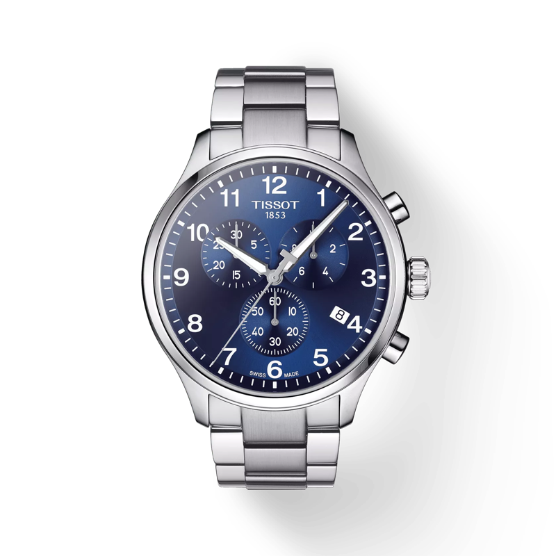 Men's Stainless Steel Chronograph Watch