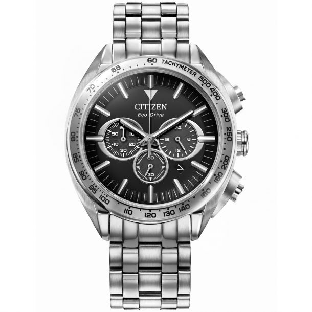 Men's Stainless Steel Chronograph Watch