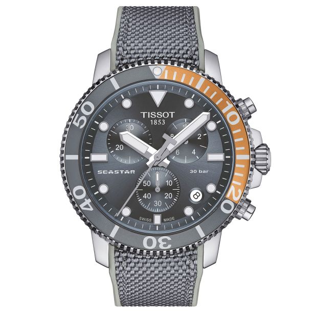 Men's Stainless Steel Chronograph Watch