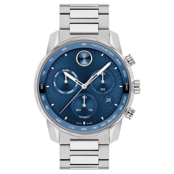 Men's Stainless Steel Chronograph Watch