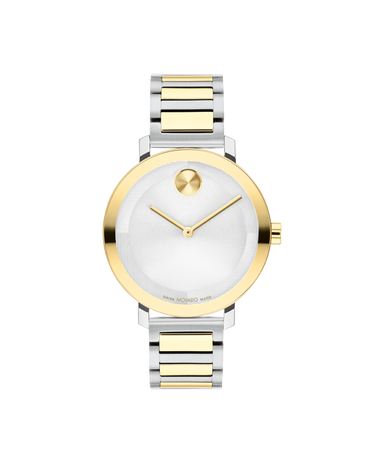 Women's Two Tone Stainless Steel Dress Watch