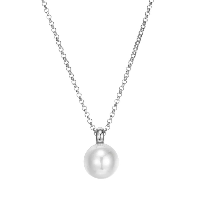 Sterling Silver Pearl Drop Pendant