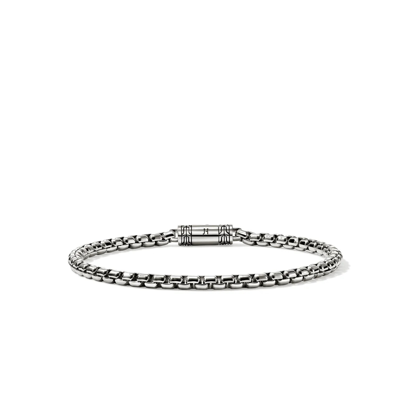 Sterling Silver Box Chain Bracelet