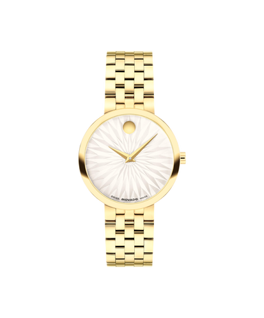 Women's Yellow Stainless Steel Dress Watch