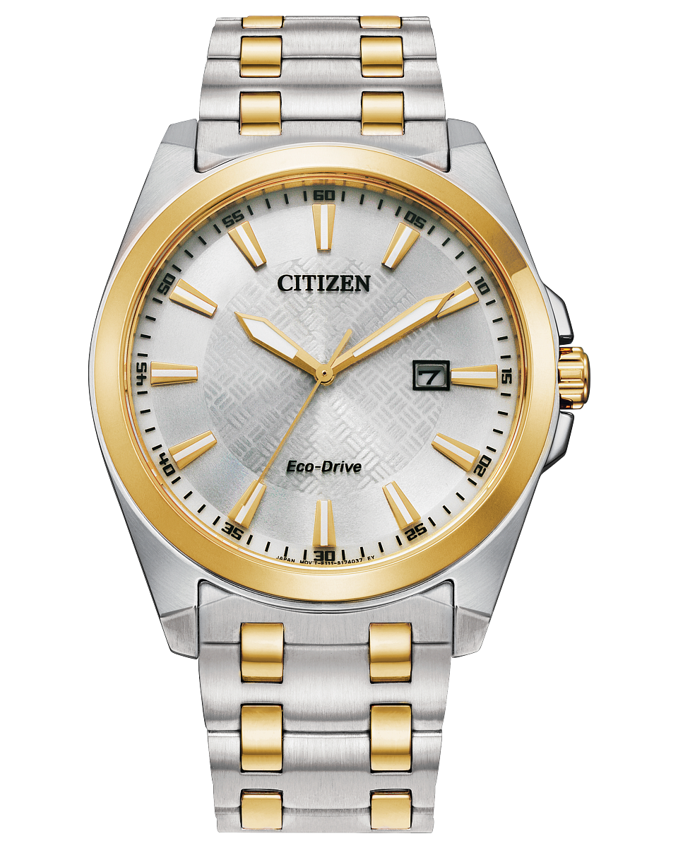 Men's Two Tone Stainless Steel Complicated Watch