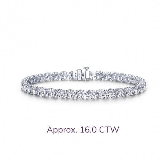 Women's Sterling Silver CZ Tennis Bracelet