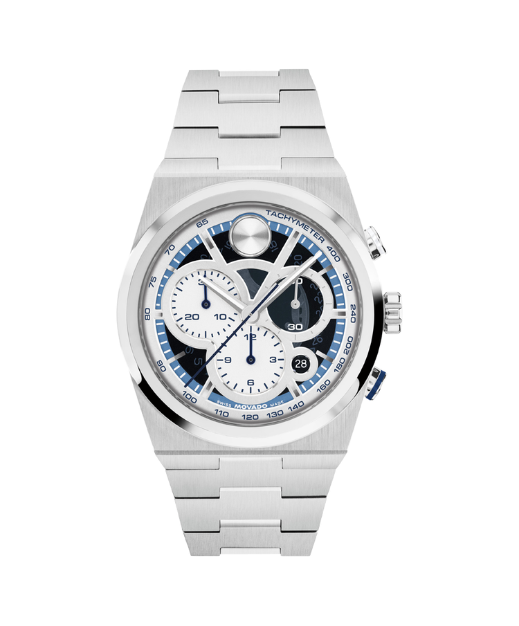 Men's Stainless Steel Chronograph Watch