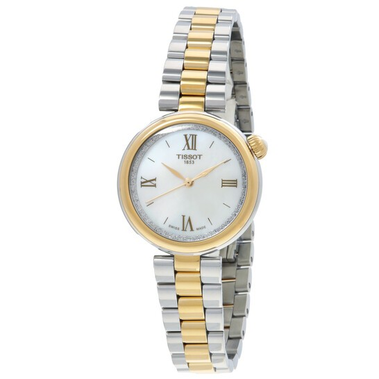 Women's Two Tone Stainless Steel Dress Watch