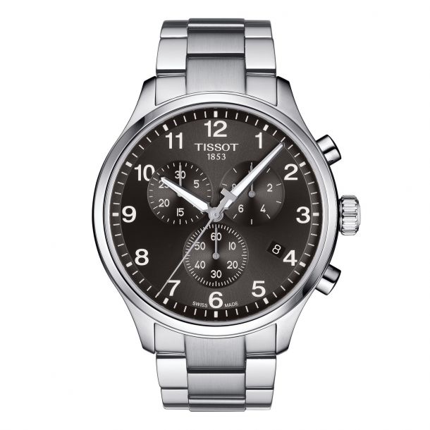 Men's Stainless Steel Chronograph Watch