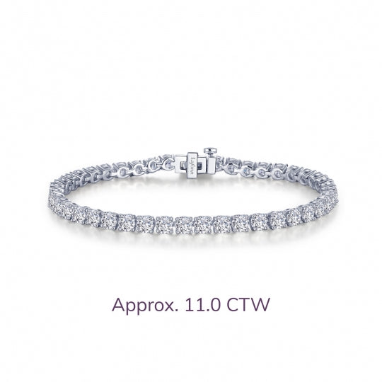 Sterling Silver CZ Tennis Bracelet