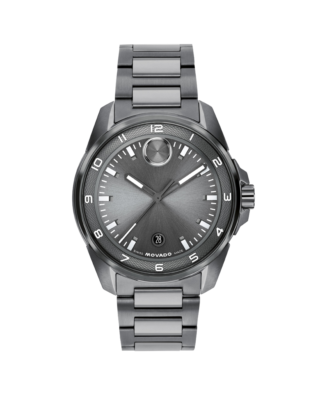 Men's Gray Stainless Steel Sport Watch