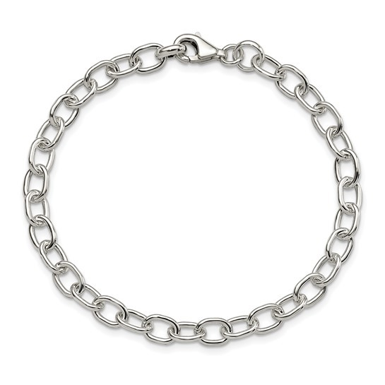 Sterling Silver Open Link Bracelet