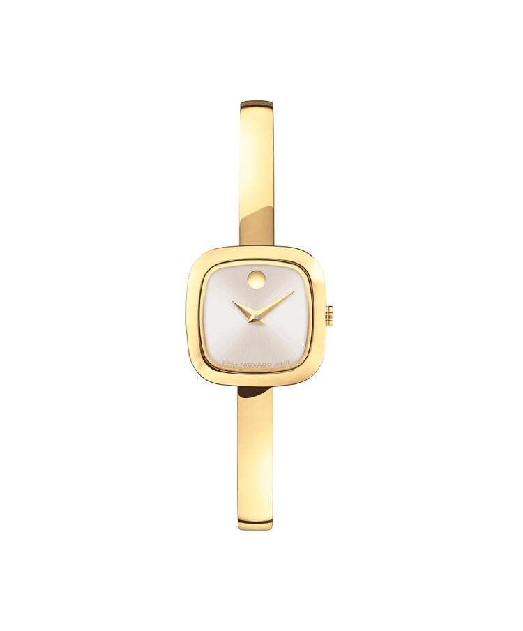 Women's Yellow Gold Stainless Steel Dress Watch