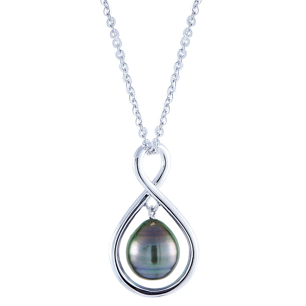 Sterling Silver Pearl Drop Pendant