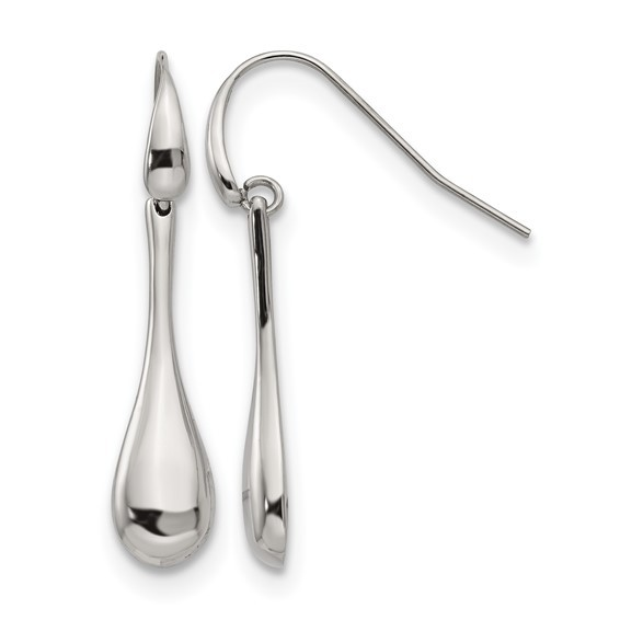 Stainless Steel Drop Earrings