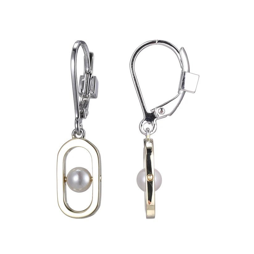 Sterling Silver Pearl Drop Earrings