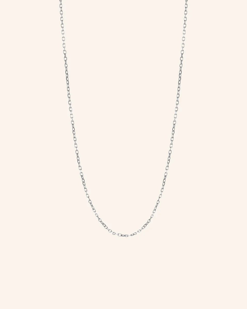 Women's Sterling Silver Cable Link Chain