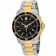 Men's Two Tone Stainless Steel Chronograph Watch