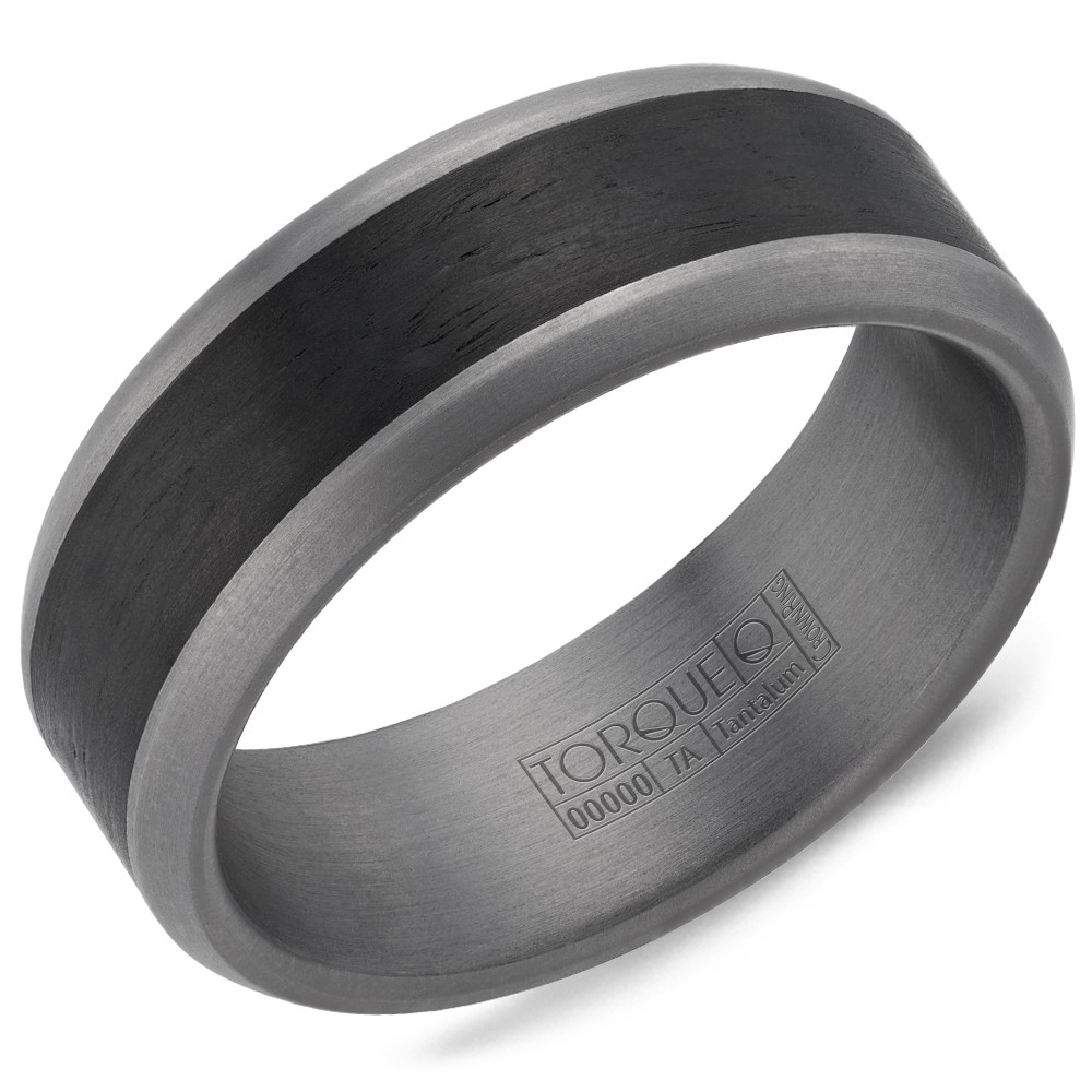 Men's Tantalum Gray 7.5mm Band