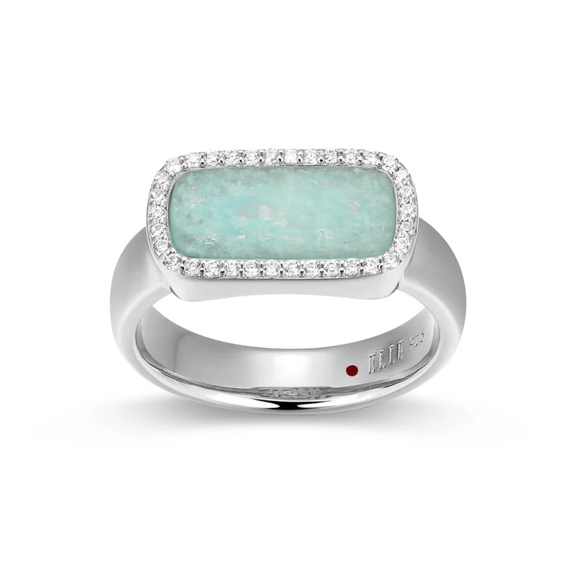 Sterling Silver Amazonite Ring