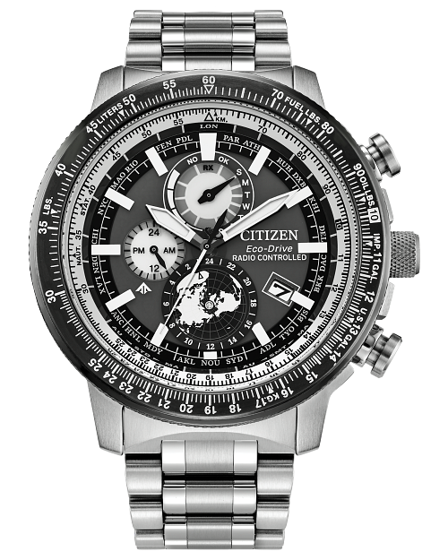 Men's Stainless Steel Chronograph Watch
