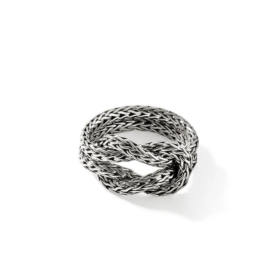 Sterling Silver Love Knot Ring