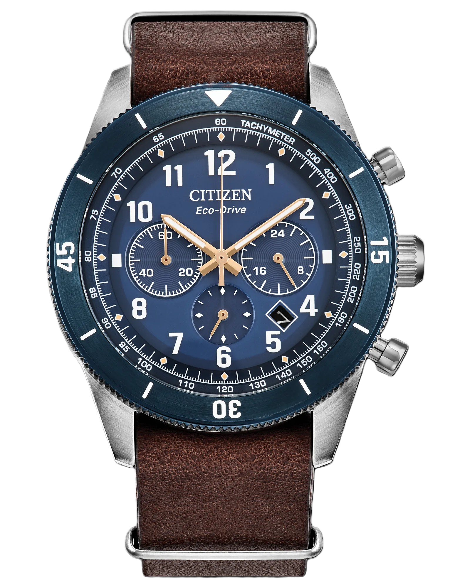 Men's Stainless Steel Chronograph Watch