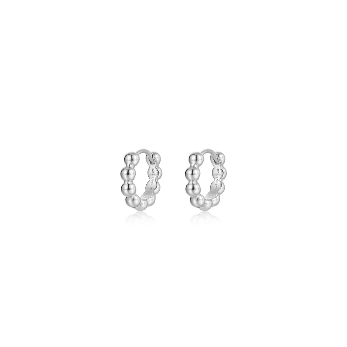 Sterling Silver Huggie Earrings