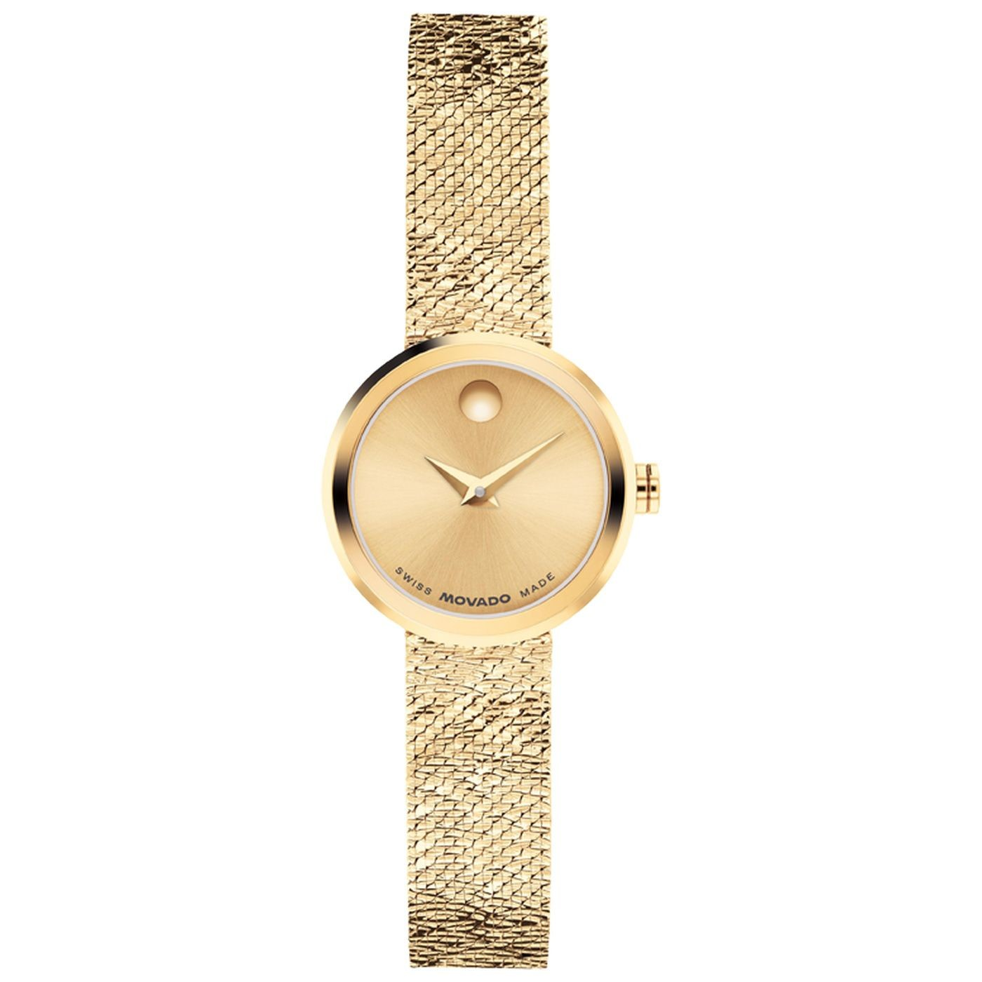 Women's Yellow Gold Tone Stainless Steel Dress Watch