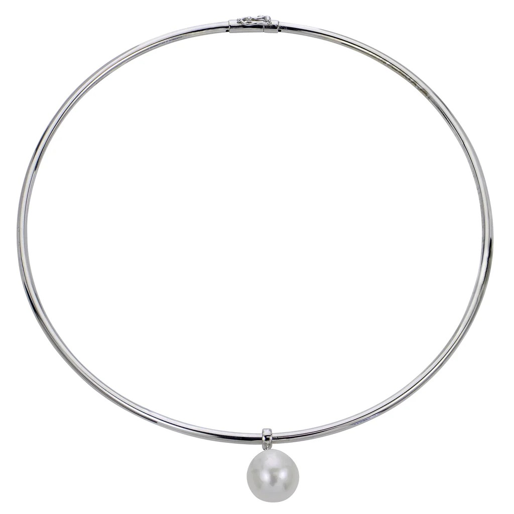 Sterling Silver Pearl Drop Pendant